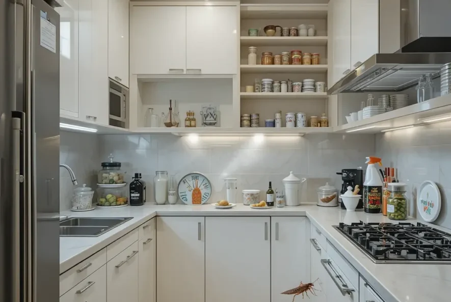 Cockroach free modern kitchen