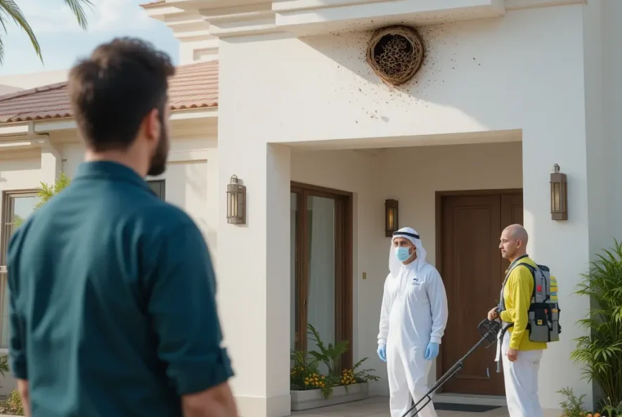wasp nest removal near home